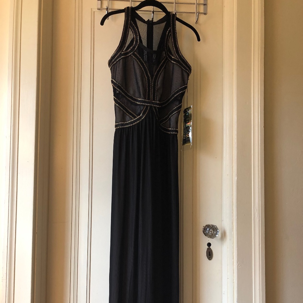 *Brand New* Gold Label WOW Couture Sleeveless Gown